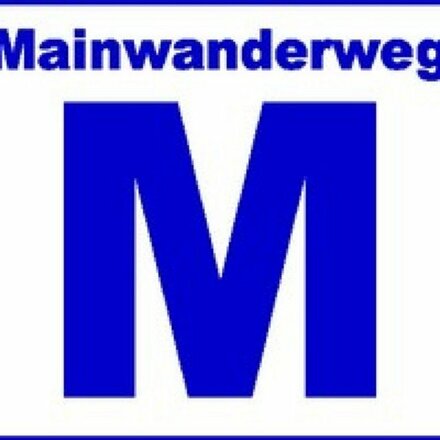 Wegzeichen Main-Wanderweg