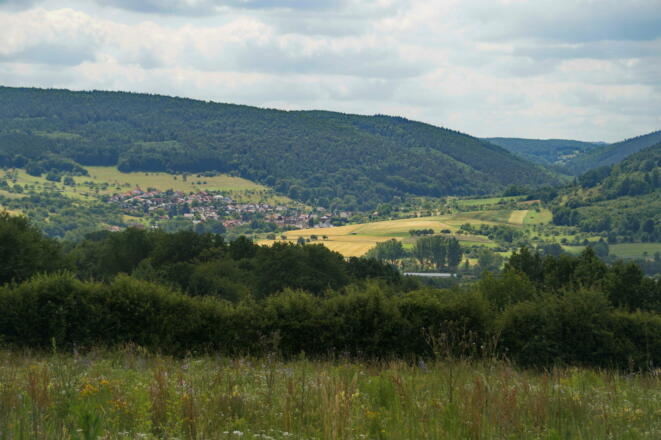 Blick auf Boxtal