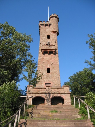 Aussichtsturm am Wanderweg "K1" Klingenberg, Churfranken