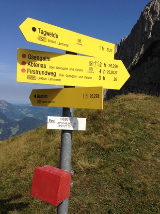 Wegweiser First