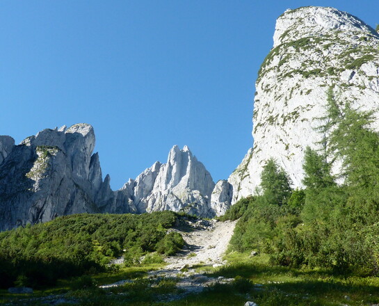 Richtung Steiglpass