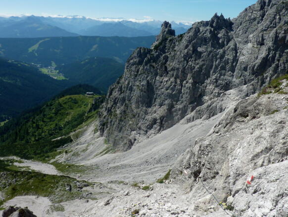 Richtung Hofbürglhütte