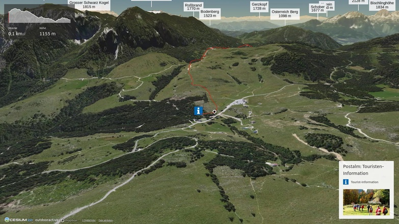 Pilgerweg im Tennengau: St. Rupert-Weg: Postalm - Abtenau