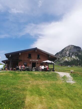 Die Reithütte auf der Genneralm