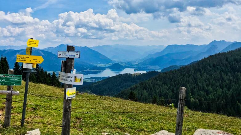 Vor der Pillsteinalm beim Zwölferhorn