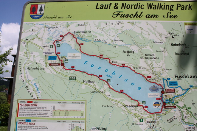 Rundwanderweg Fuschlsee