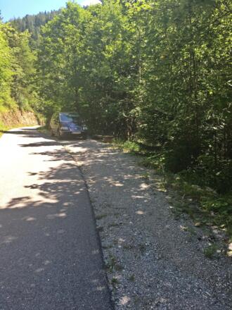 Parkplatz an der Mautstrasse