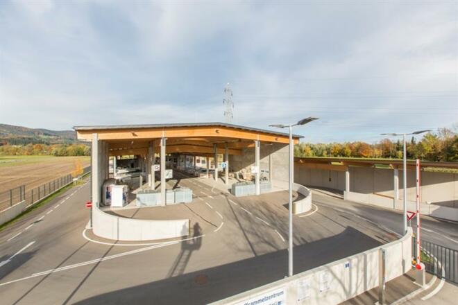 Start und Zielpunkt Altstoffsammelzentrum
