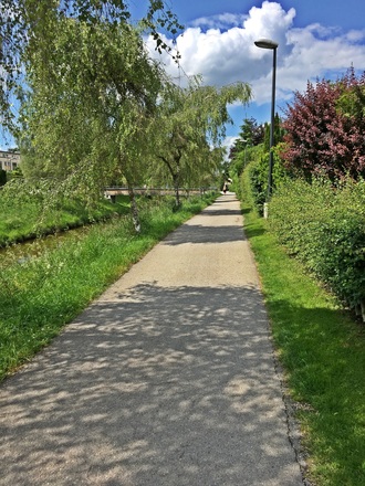 Radweg an der Glan