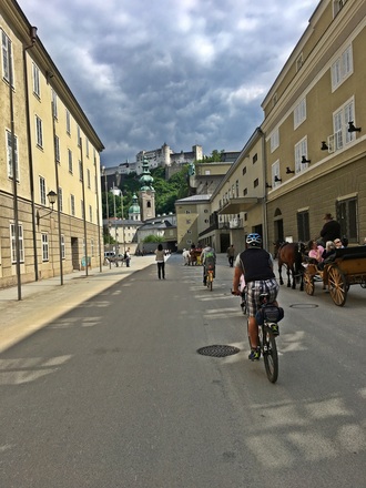 Blick auf die Festung Hohen Salzburg
