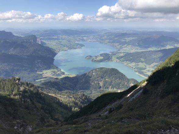 Ausblick auf Mondsee