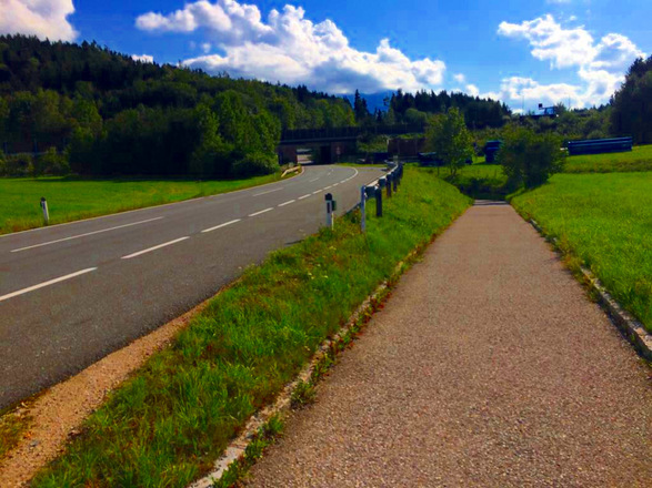 Fixpunkt Großgmainer Landesstrasse
