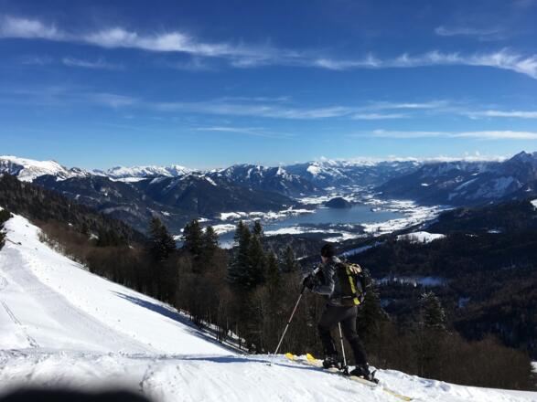 Skitour Zwölferhorn St.Gilgen