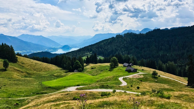 Von der Illingeralm zum Wolfgangsee