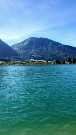 Wolfgangsee Blick Richtung Abersee