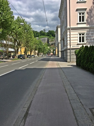 Radweg Stadt Salzburg