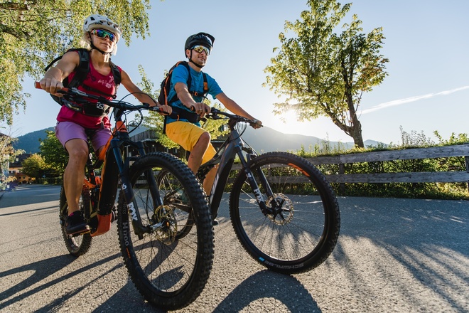 An der Fuschlsee Promenade in Fuschl am See