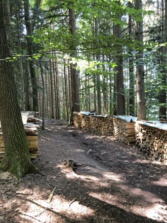 Wanderweg Richtung Gebertsham
