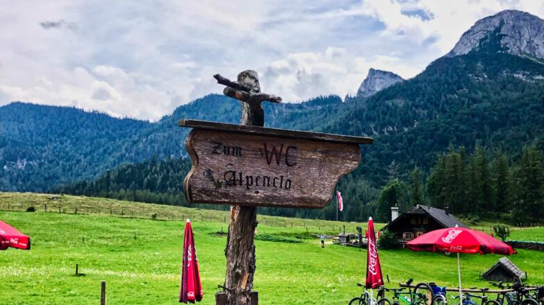 Eisenaualm mit Schafberg