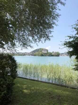 Ausblick auf das Schloss Mattsee