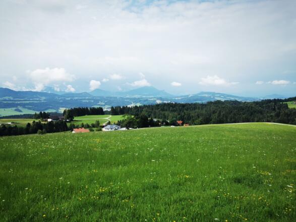Aussicht auf das Salzburger Land