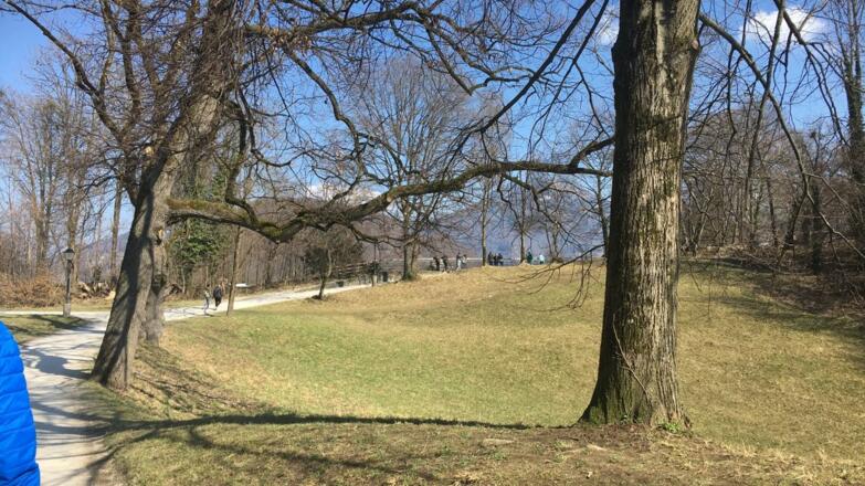 Weg Richtung Festung