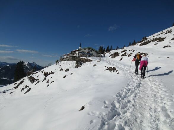 Winter Sonne Enzianhütte