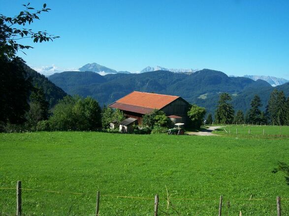 Agergschwend Alm im Frühling