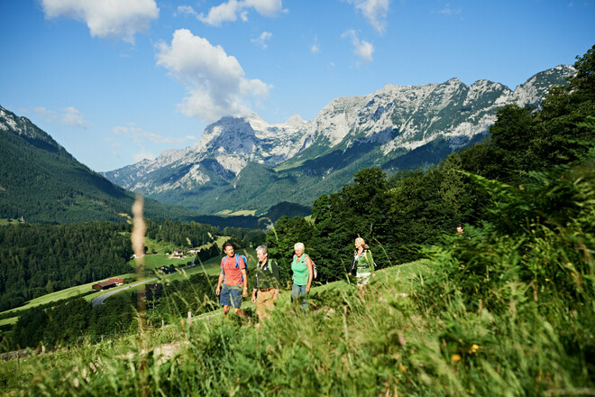 Auf dem Ramsauer Soleleitungsweg