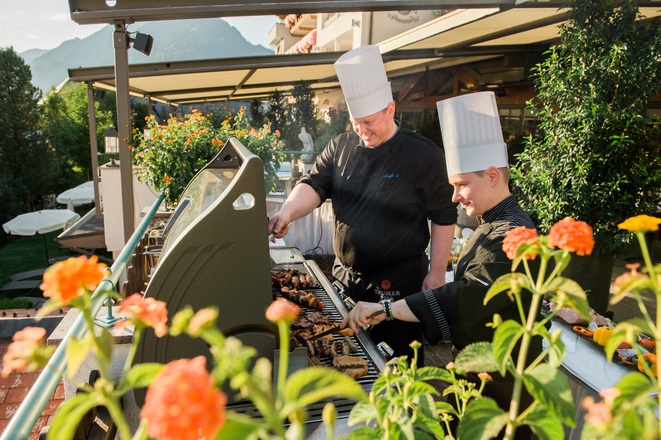 Grillabend auf unserer Sonnenterrasse