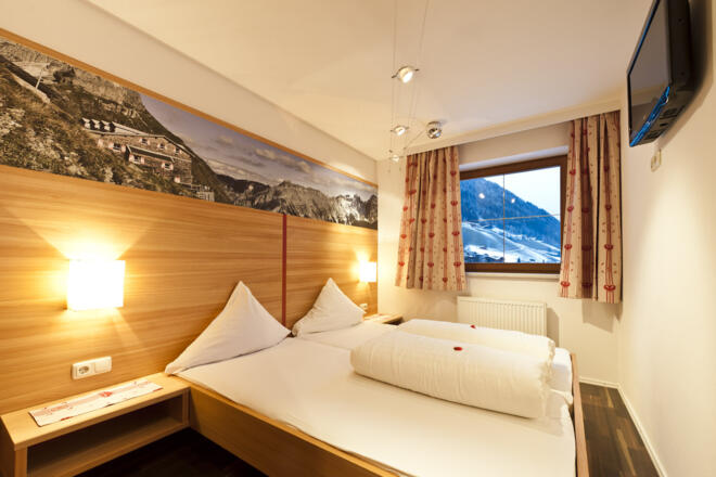 Schlafzimmer Hüttensuite