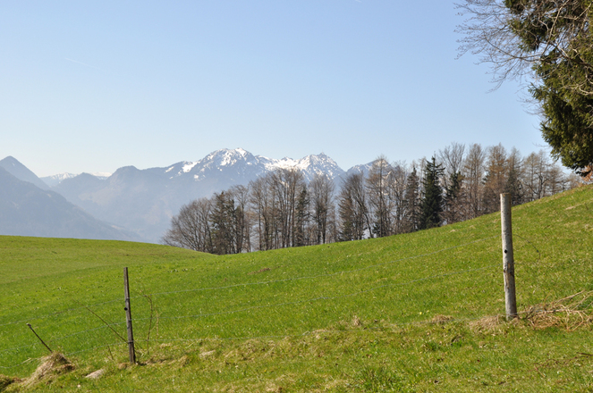 von der Ziffer Alm aus zum Wendelstein
