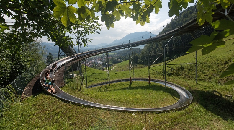 Sommerrodelbahn Kreisel HOcheck Oberaudorf