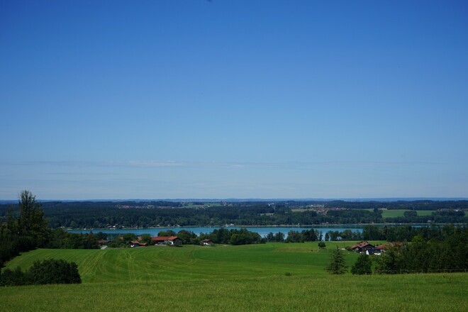 Blick auf den Simssee von Bergham