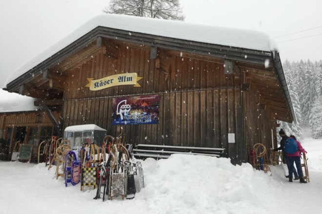 Käser Alm im Winter