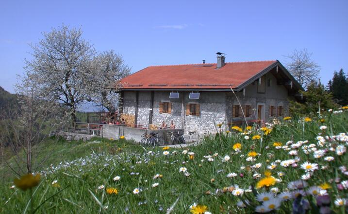 Die Wagner Alm im Frühjahr