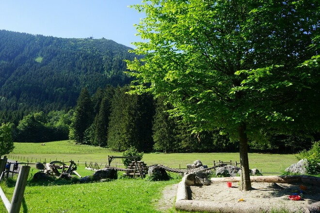 Spielplatz der Käser Alm
