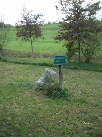 Rest eines römischen Meilensteins