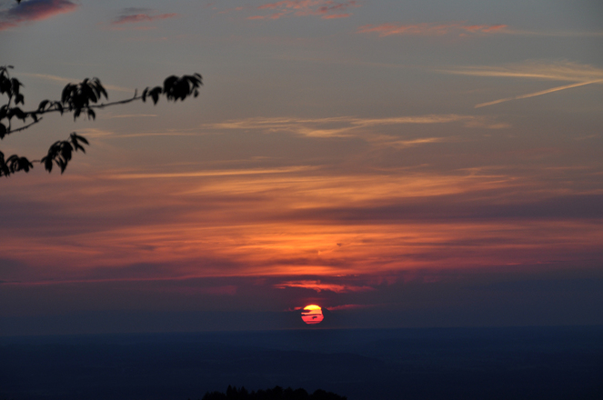 Sonnenuntergang auf der Wagner Alm - einfach traumhaft