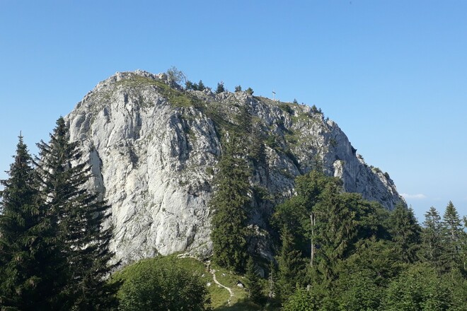 Blick vom Heuberg zur Wasserwand
