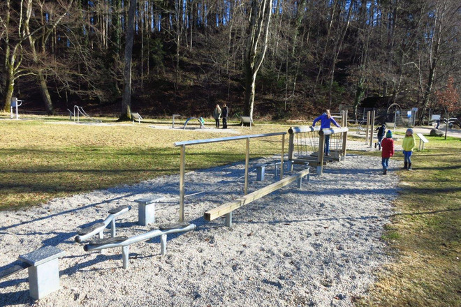 Trimm-Geräte Bewegungsparcours Eichental