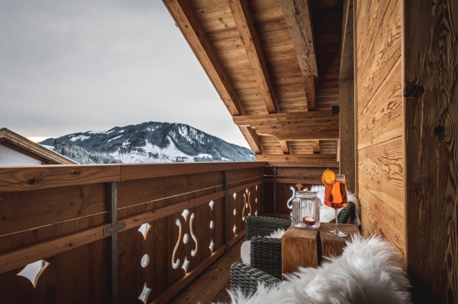 Balkon Chalet Steinbock