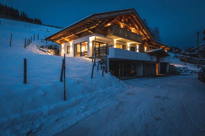 Außenansicht Chalet Steinbock