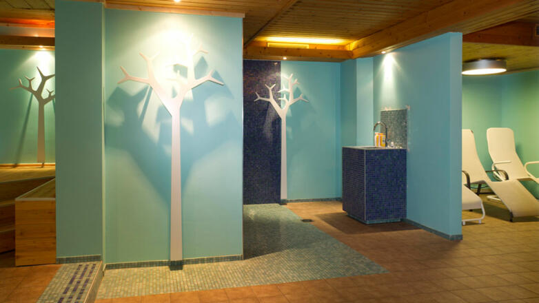 Im Sportclub steht eine moderne Sauna zur Verfügung