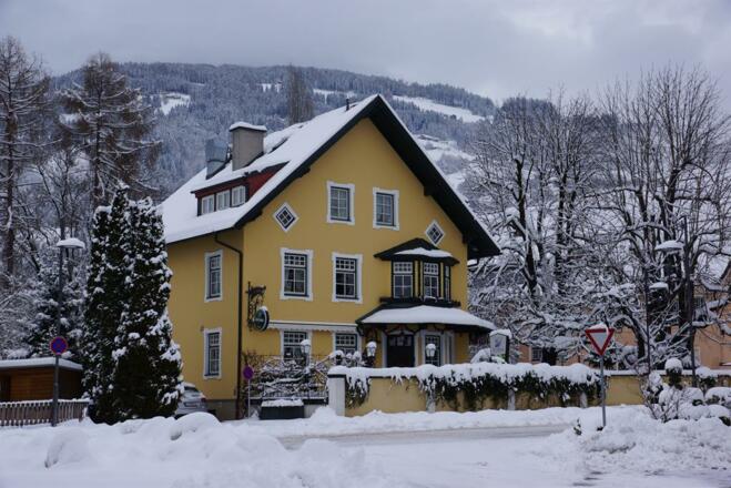 Gasthof Schwan in Wattens im Winter