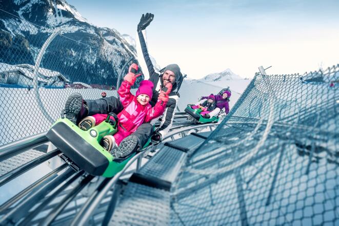 Ganzjahres-Rodelspaß am Alpine Coaster