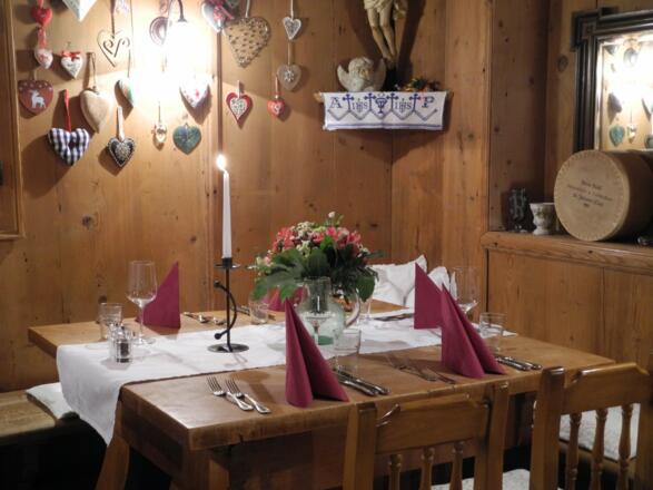 Gemütlichkeit in der "Herzerl Stub'n"