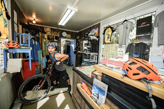 Bike- &amp; Sportoffice im Bikehotel