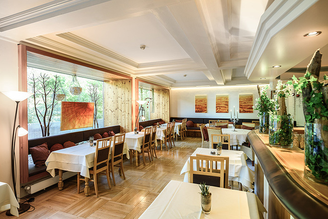 Restaurant für Gourmetsportler im Bikehotel Tauernhof