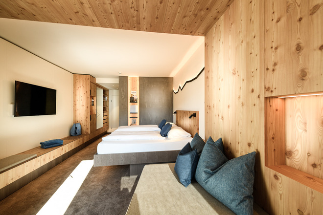 Doppelzimmer Design plus - groß für 2 - Platz für 3 - Hotel Tauernhof